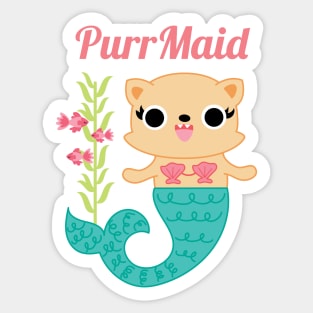 PurrMaid Sticker